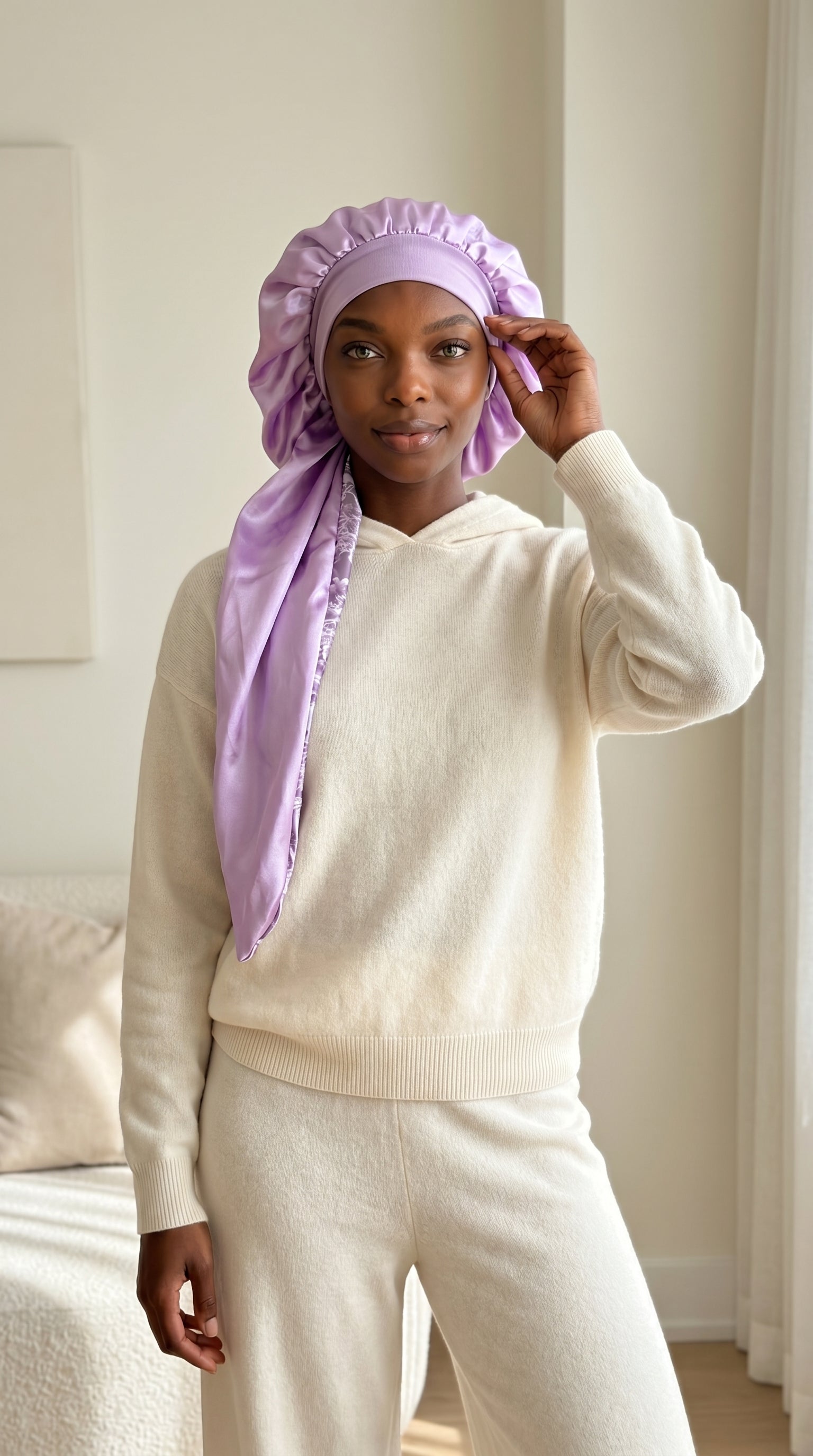 The Long Satin Bonnet