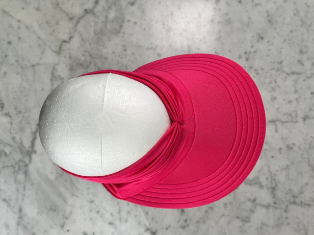 The Francesca Satin Visor