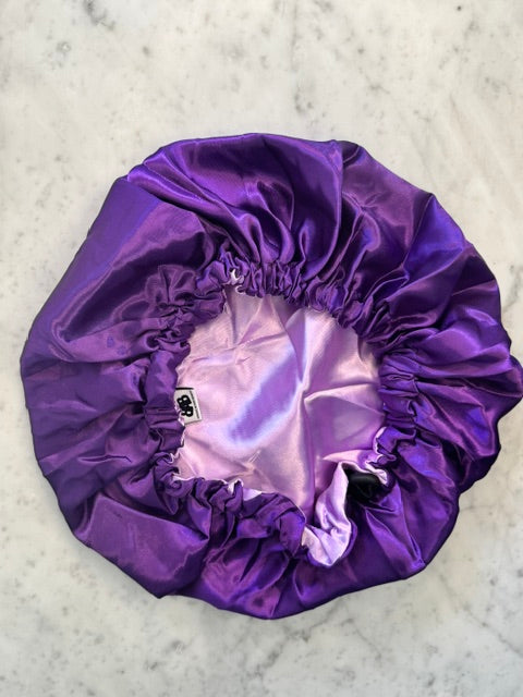 The Stephanie S. No-Slip Satin Bonnet