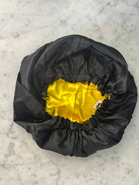 The Stephanie S. No-Slip Satin Bonnet