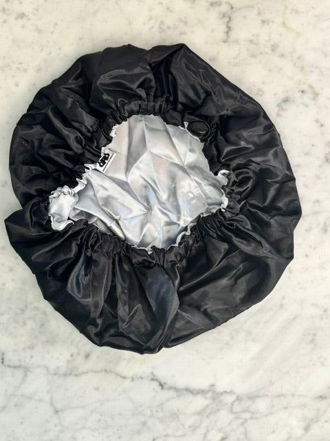 The Stephanie S. No-Slip Satin Bonnet