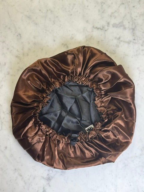 The Christopher No-Slip Satin Bonnet