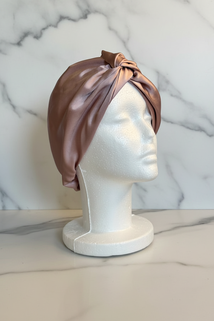 The Ashley Artisanal Silk Bonnet
