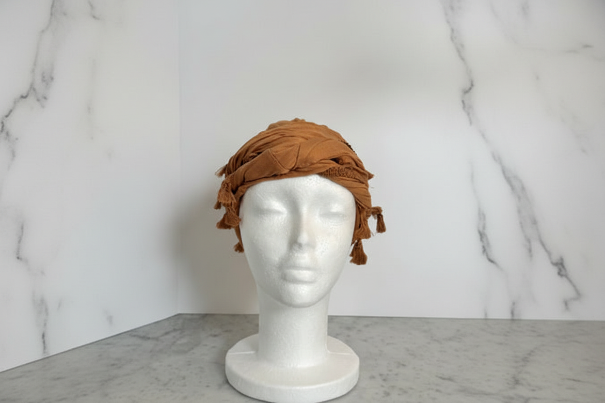 Camel Turban Front Marble