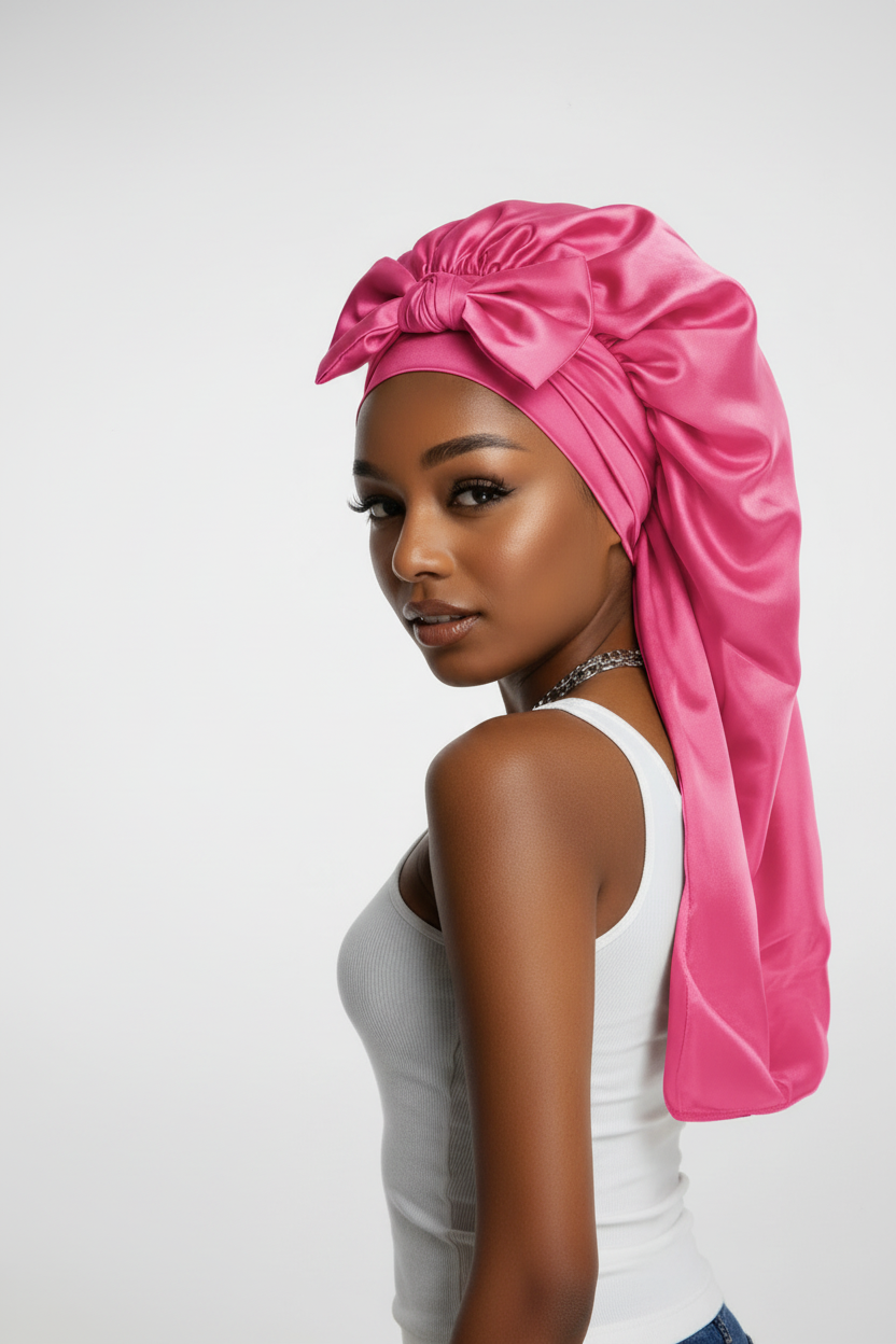 Hot Pink Bonnet - Lifestyle