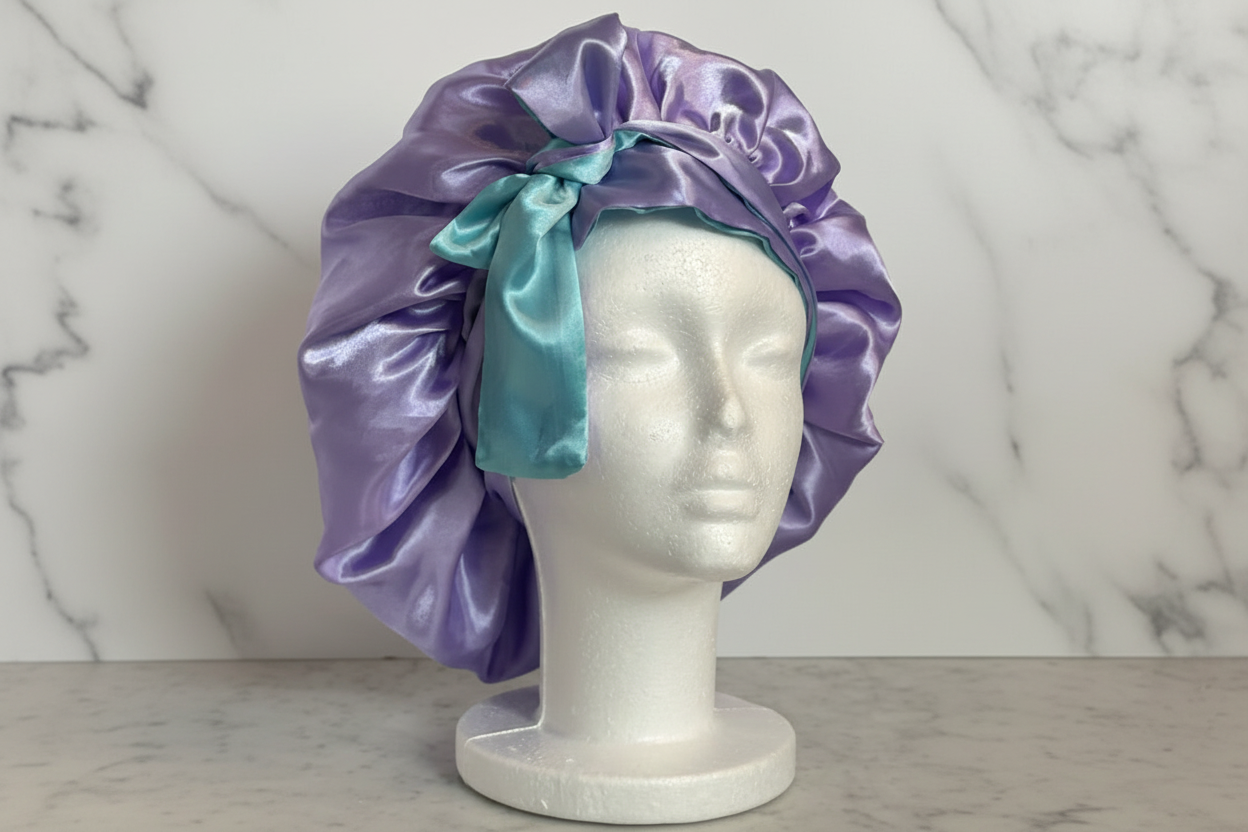 Lavender front with bow