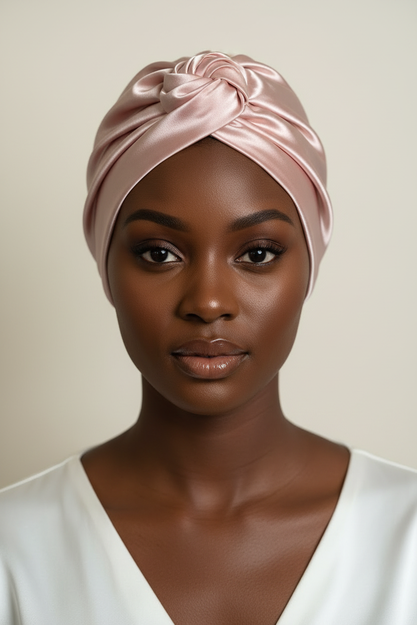 The Merissa Mulberry Silk Bonnet