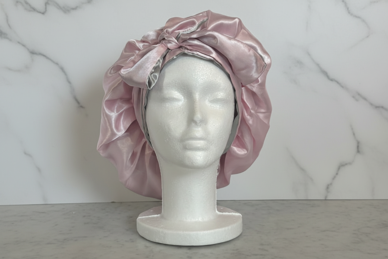 Pink front with bow