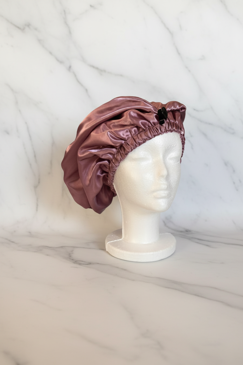 The Sheena Silk Reversible Bonnet