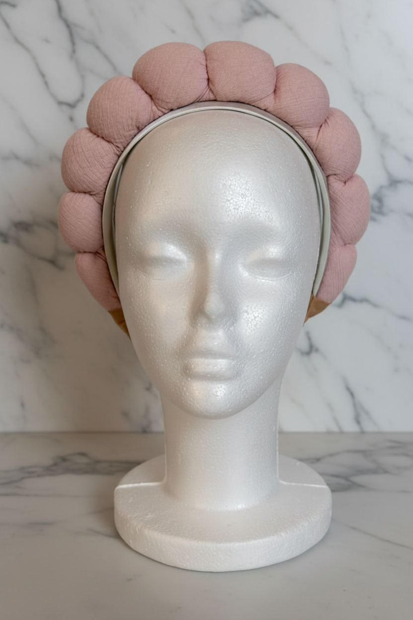 Spa Headband - Pink Marble Hero