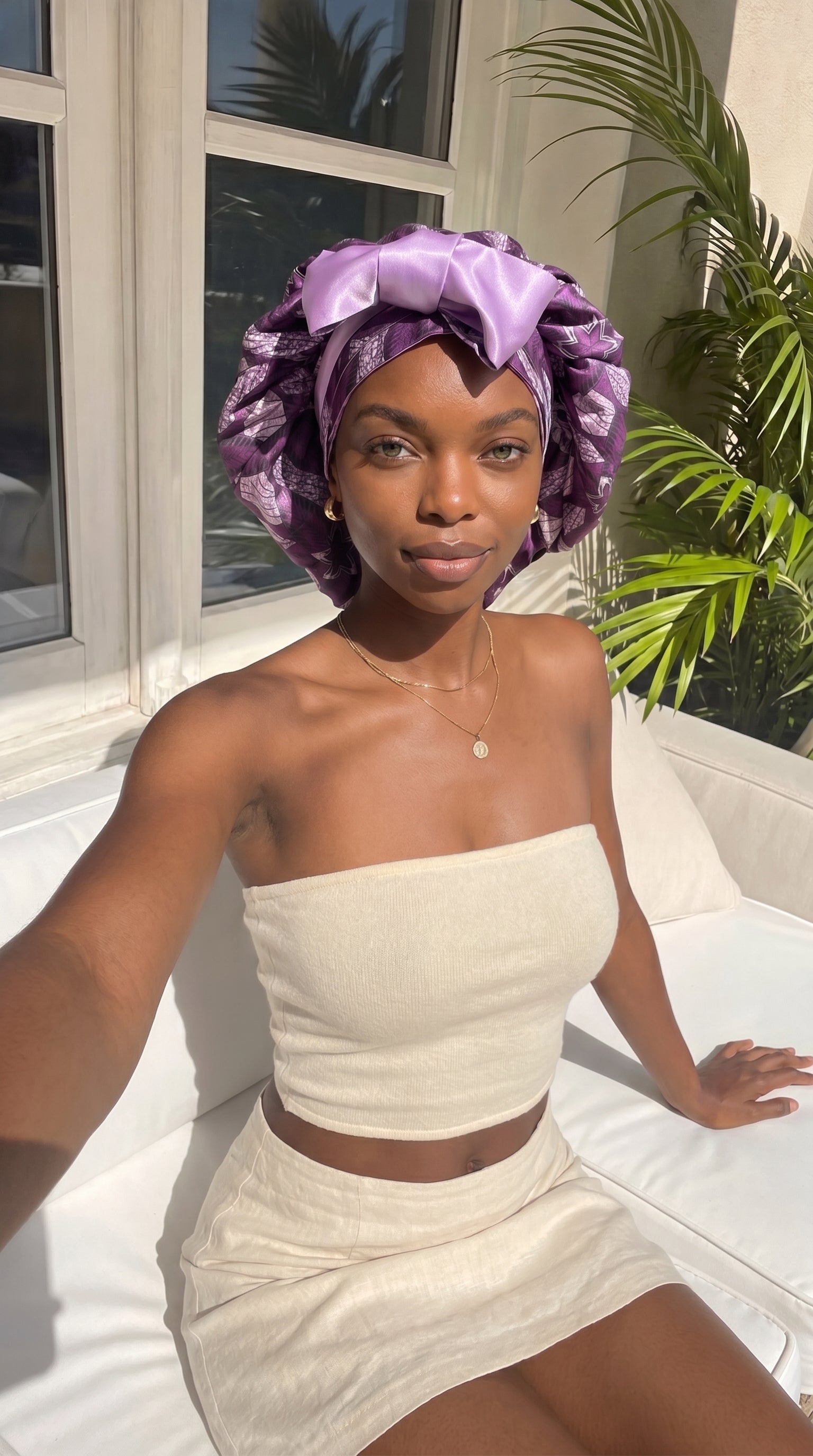 The Rasheda Reversible Bonnet