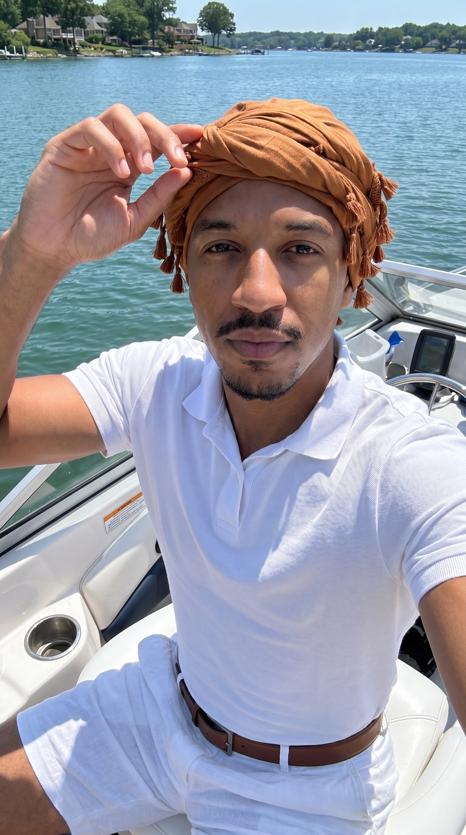 The Reserved Men's Satin-Lined Turban