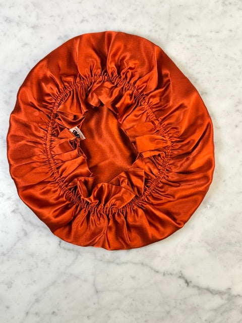 The Mary Jane Mulberry Silk Bonnet – 100% Mulberry Silk, Double-Lined Hair Protection | AYANNA'S BETTER BONNETS