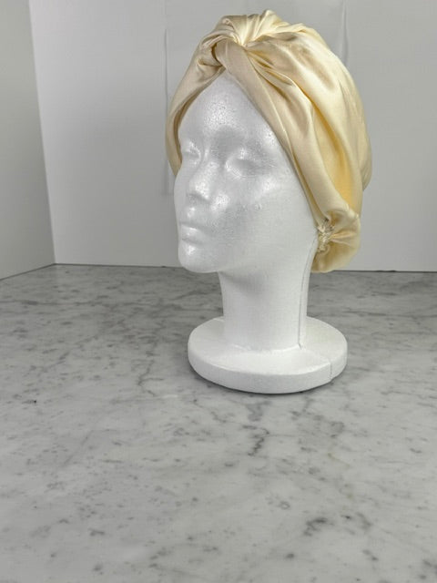 The Ashley Artisanal Silk Bonnet