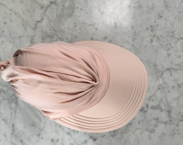The Francesca Satin Visor
