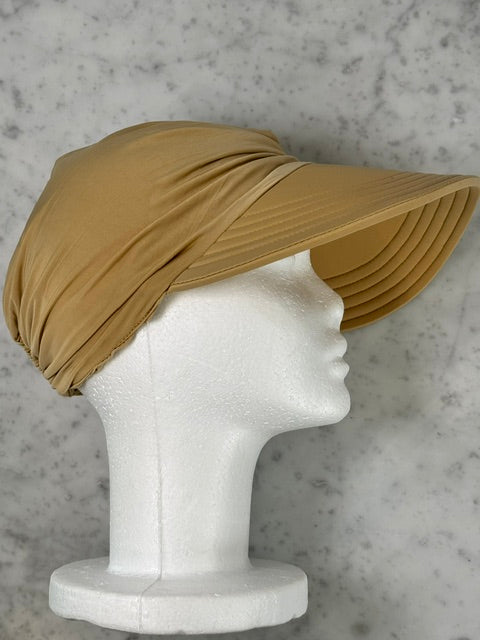 The Francesca Satin Visor