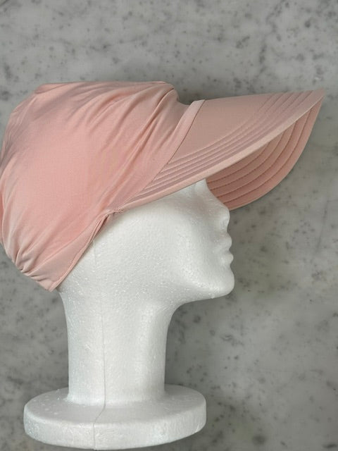 The Francesca Satin Visor