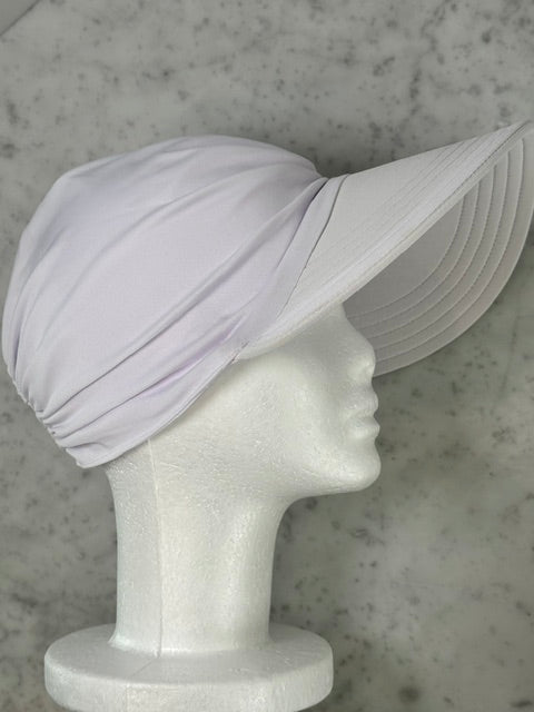 The Francesca Satin Visor