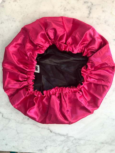 The Stephanie S. No-Slip Satin Bonnet
