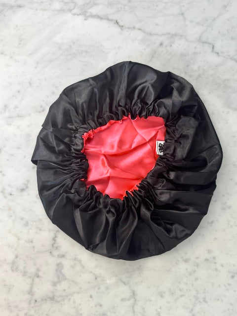 The Stephanie S. No-Slip Satin Bonnet