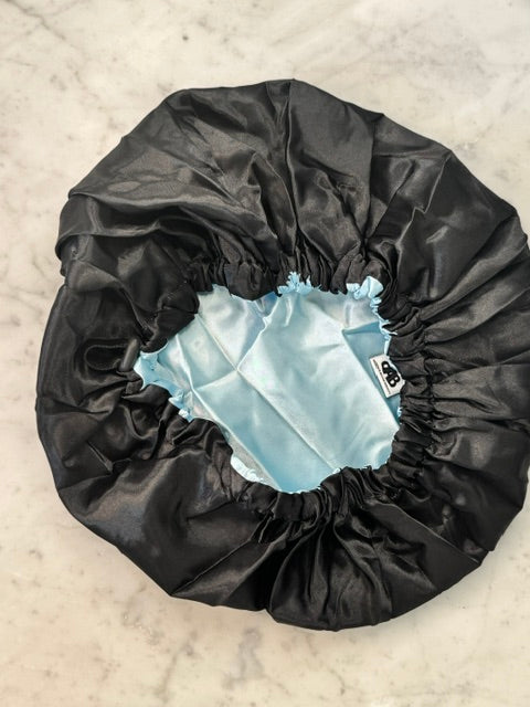 The Stephanie S. No-Slip Satin Bonnet