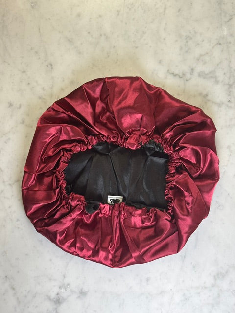 The Christopher No-Slip Satin Bonnet