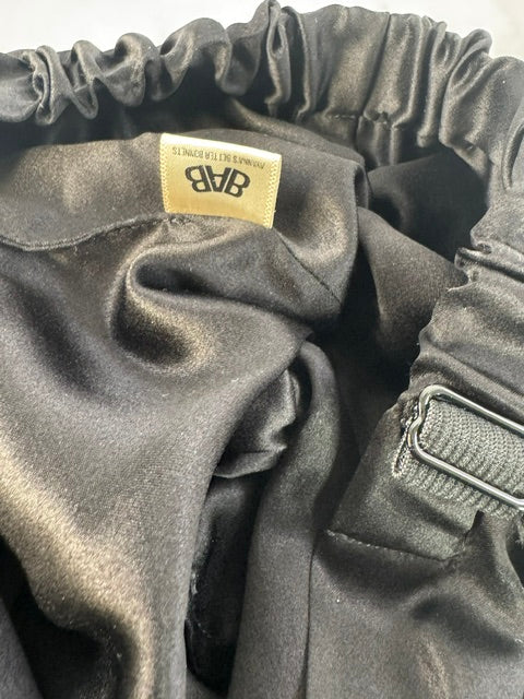 The Ä.Bon Halo Silk Bonnet — Black