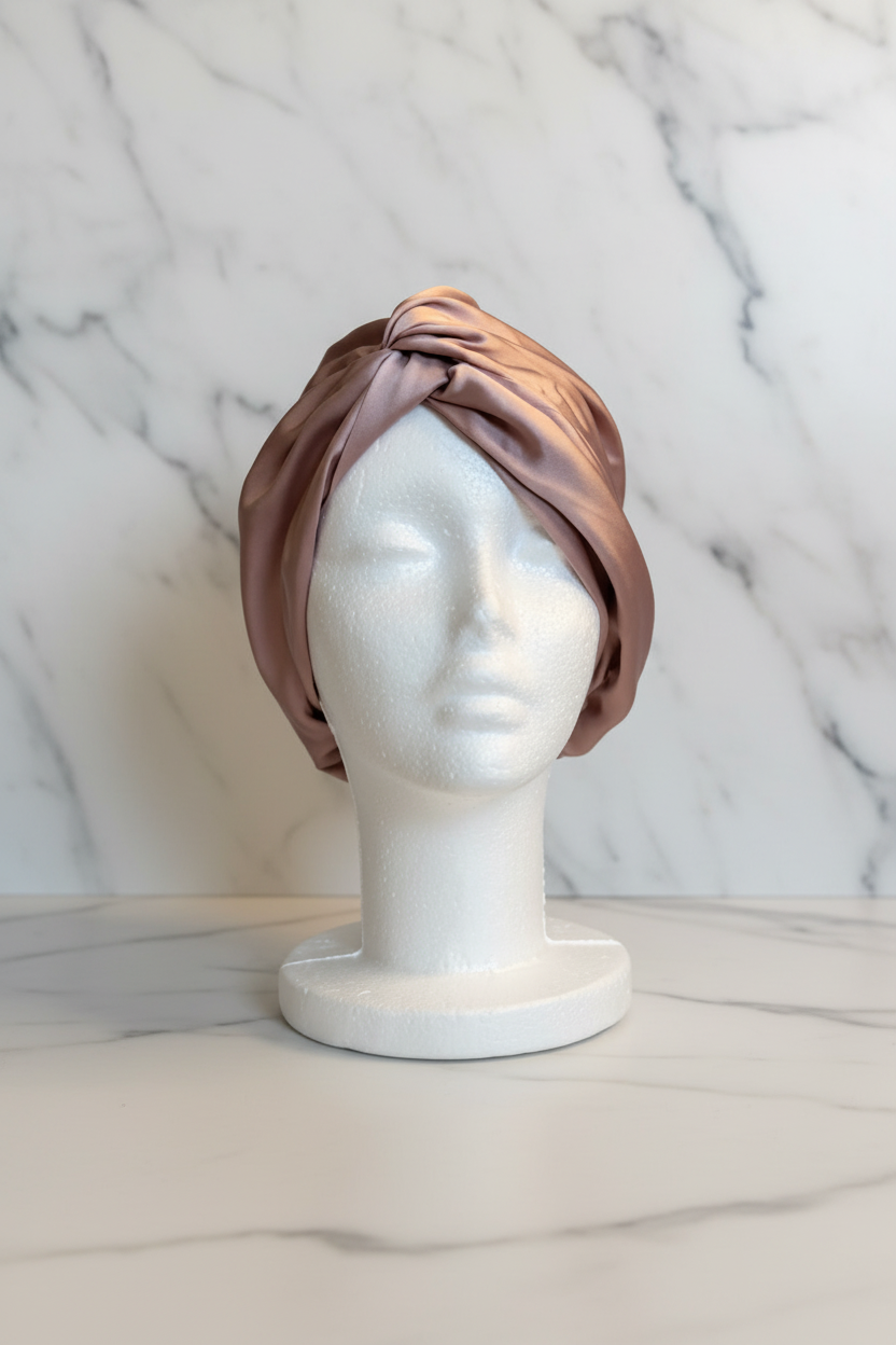 The Ashley Artisanal Silk Bonnet