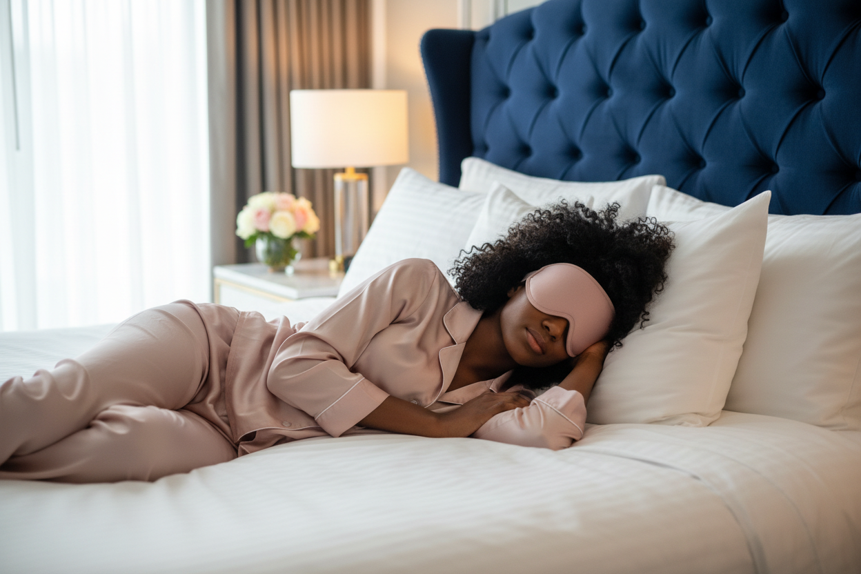 Ayana Eye Mask - Pink Hero Luxury v3
