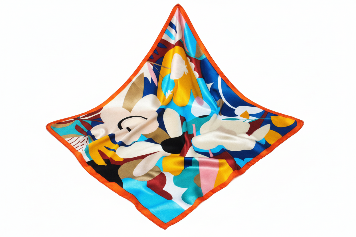 Enhanced Abstract Scarf - View 1