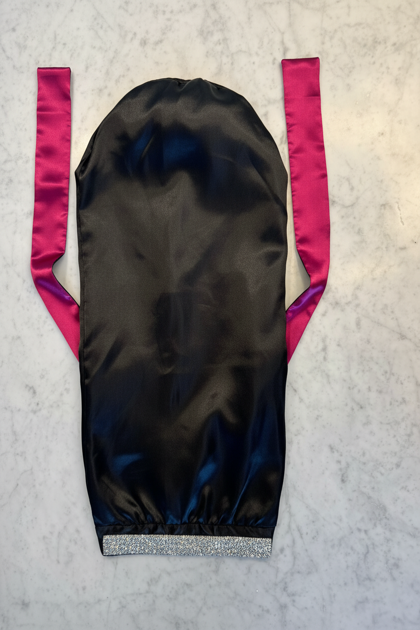 Hot Pink Black Center - Enhanced