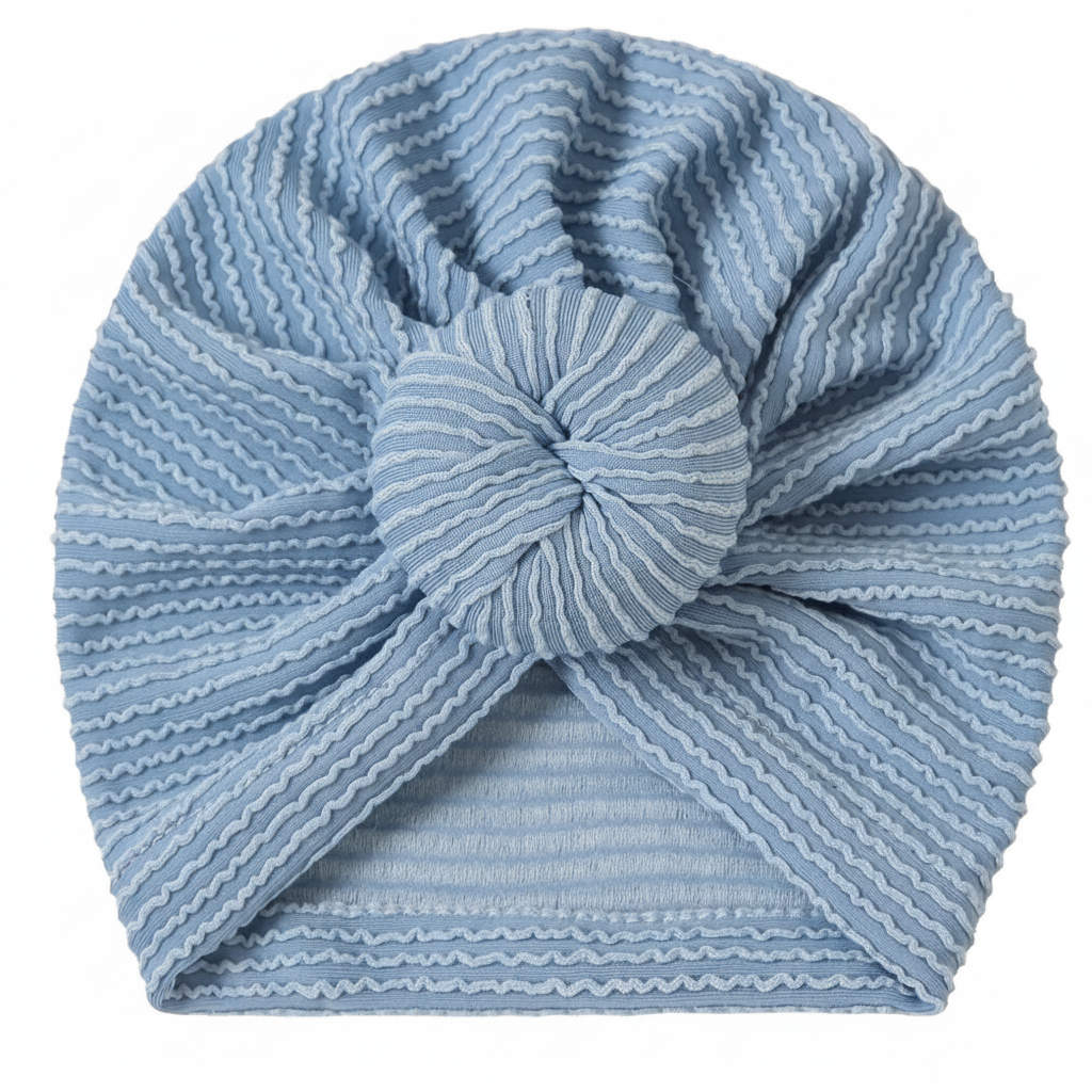 Mary Jane Baby Bonnet in baby blue