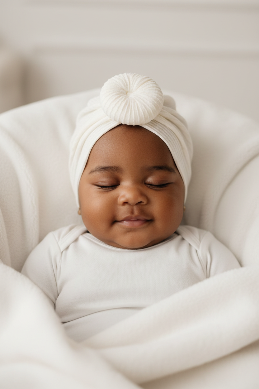 Mary Jane Baby Bonnet Modern Hero Shot