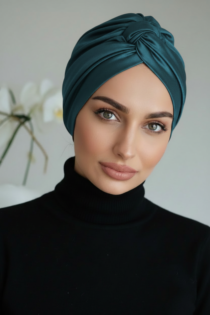 The Merissa Mulberry Silk Bonnet