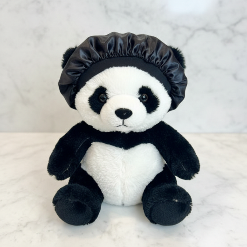 Panda Bear with Toddler Bonnet