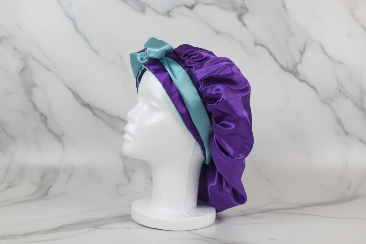 Purple back profile