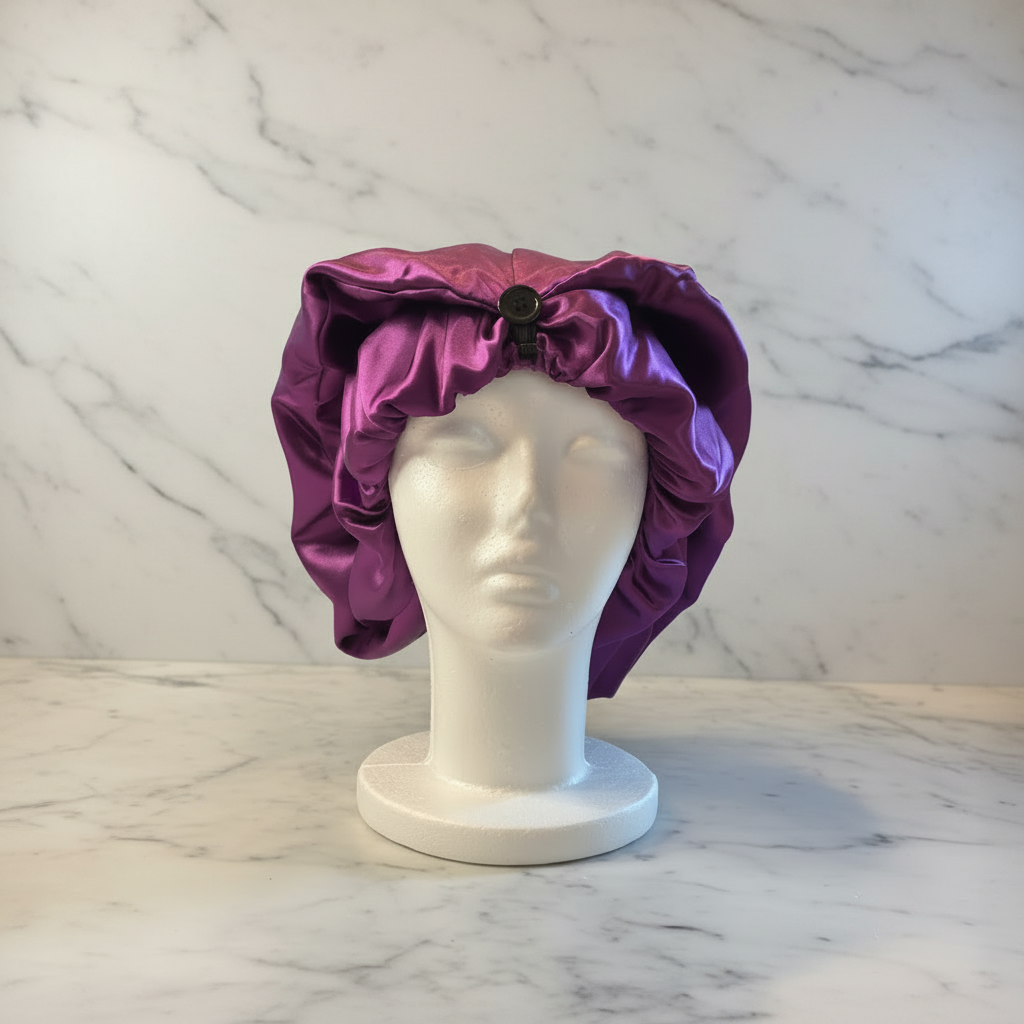 The Sheena Silk Reversible Bonnet