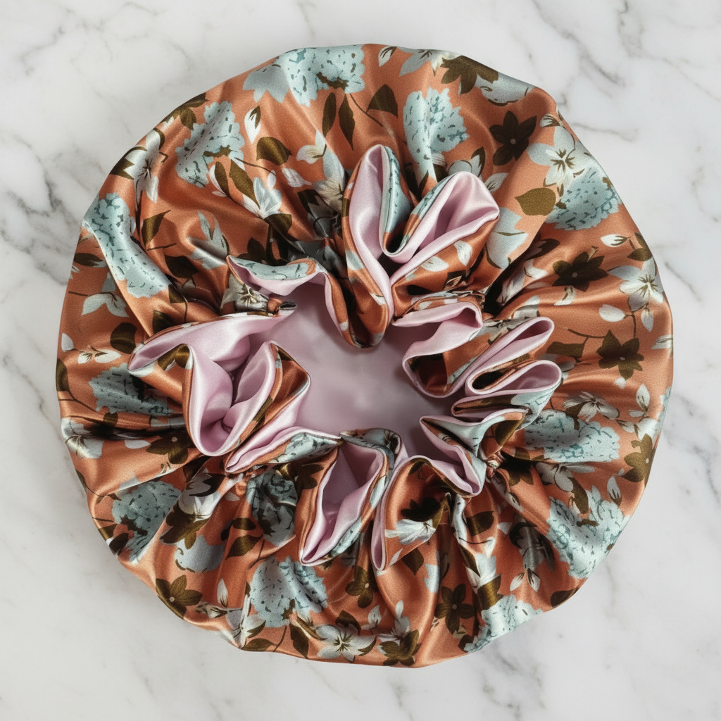 Tropical Leaf Bonnet on Marble